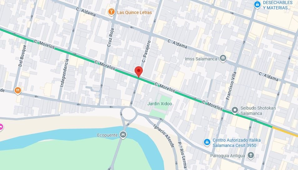 Patrulla atropella a motociclista en Salamanca