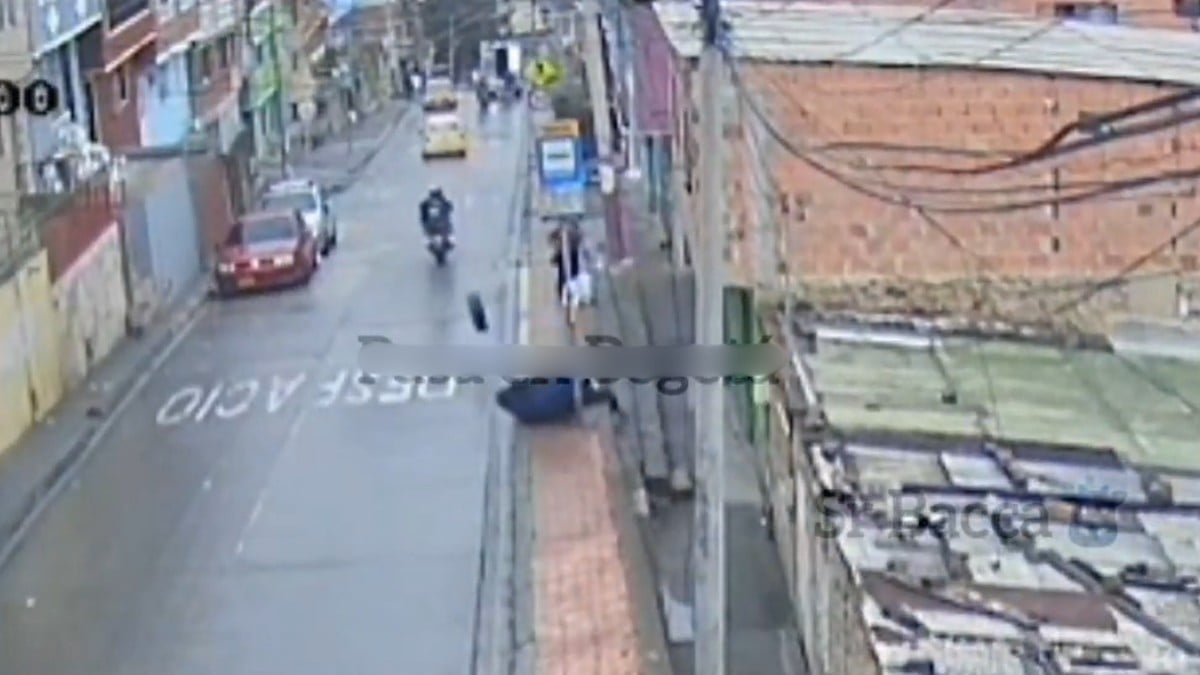 Llanta mata a una mujer