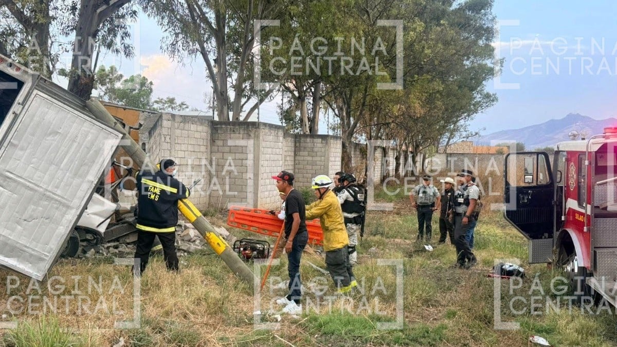 Aparatoso choque en la carretera 45