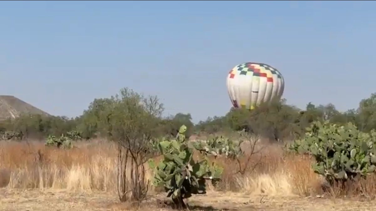 Globo en Teotihuacán
