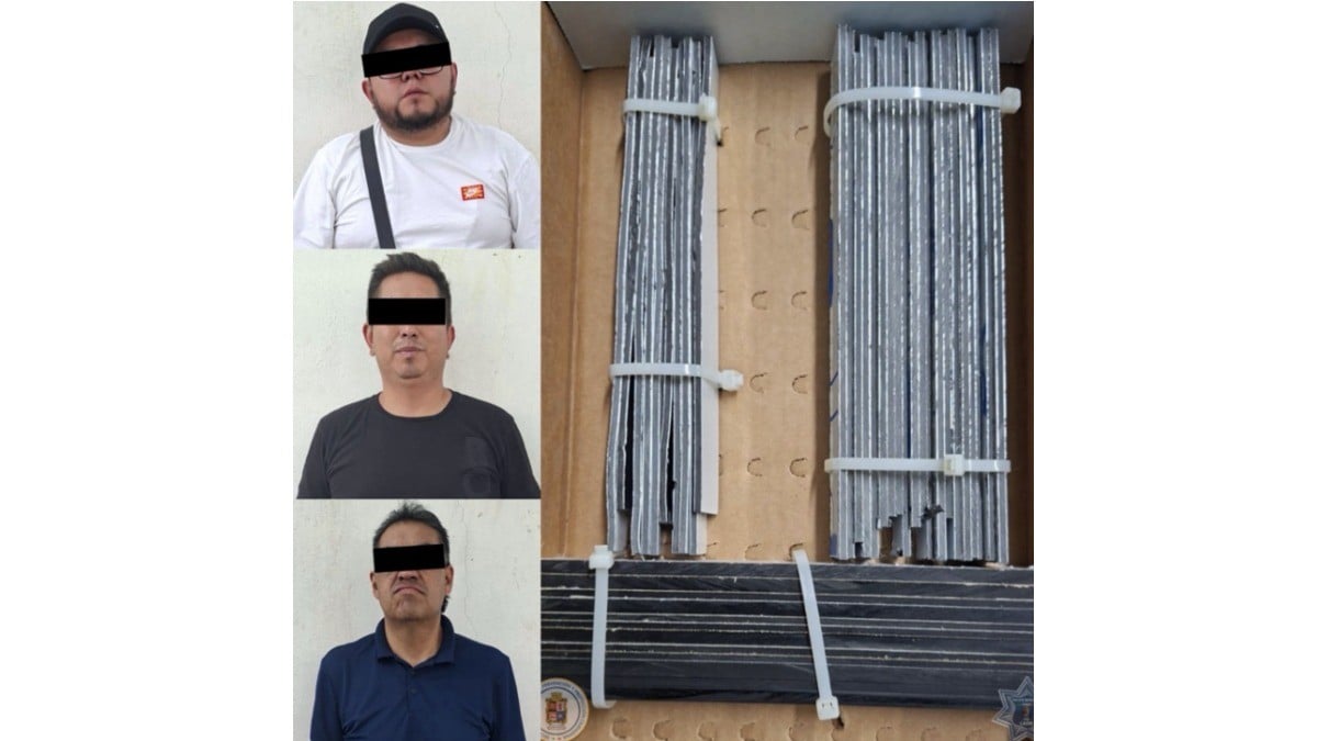 Caen tres hombres con trampas para cajeros automáticos en colonia Azteca; son familiares