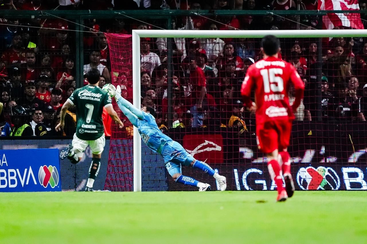 ¡Exhibido! Club León es goleado por Toluca y se va eliminado del torneo