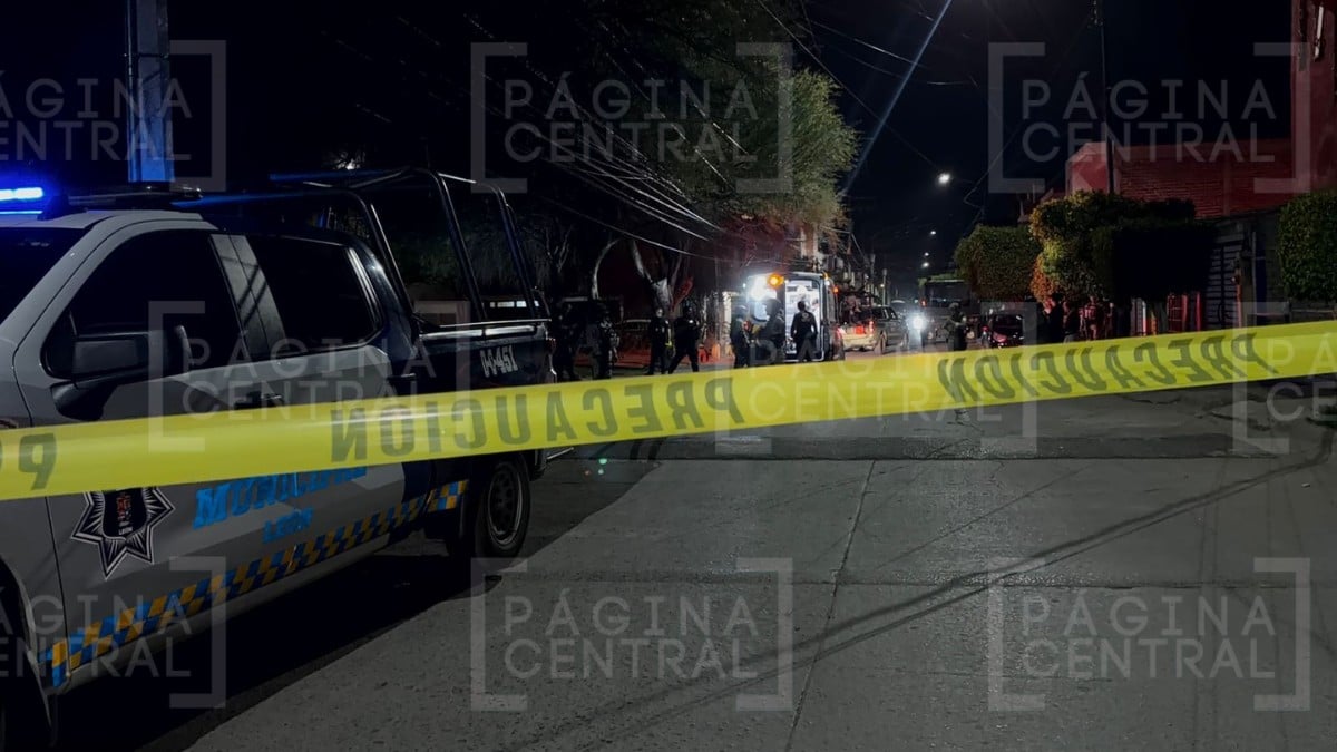 ¡Violento ataque! Sujetos abren fuego contra un hombre en Valle del Real en León