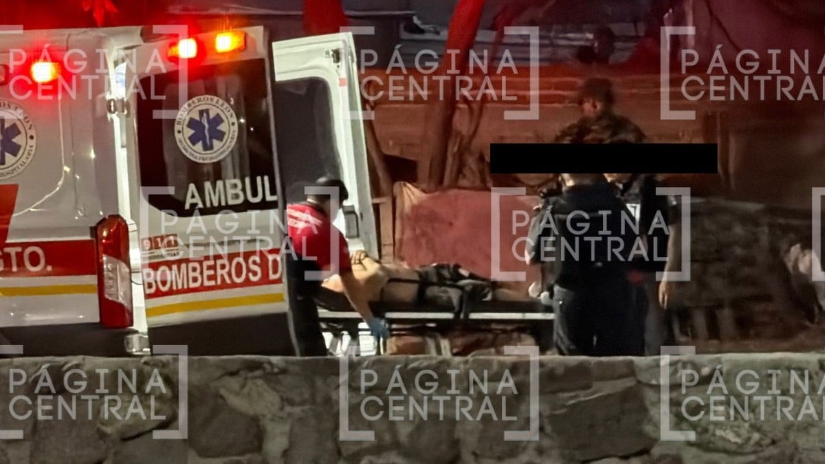 Atacan a balazos a ciclista en La Escondida; sobrevive y es hospitalizado