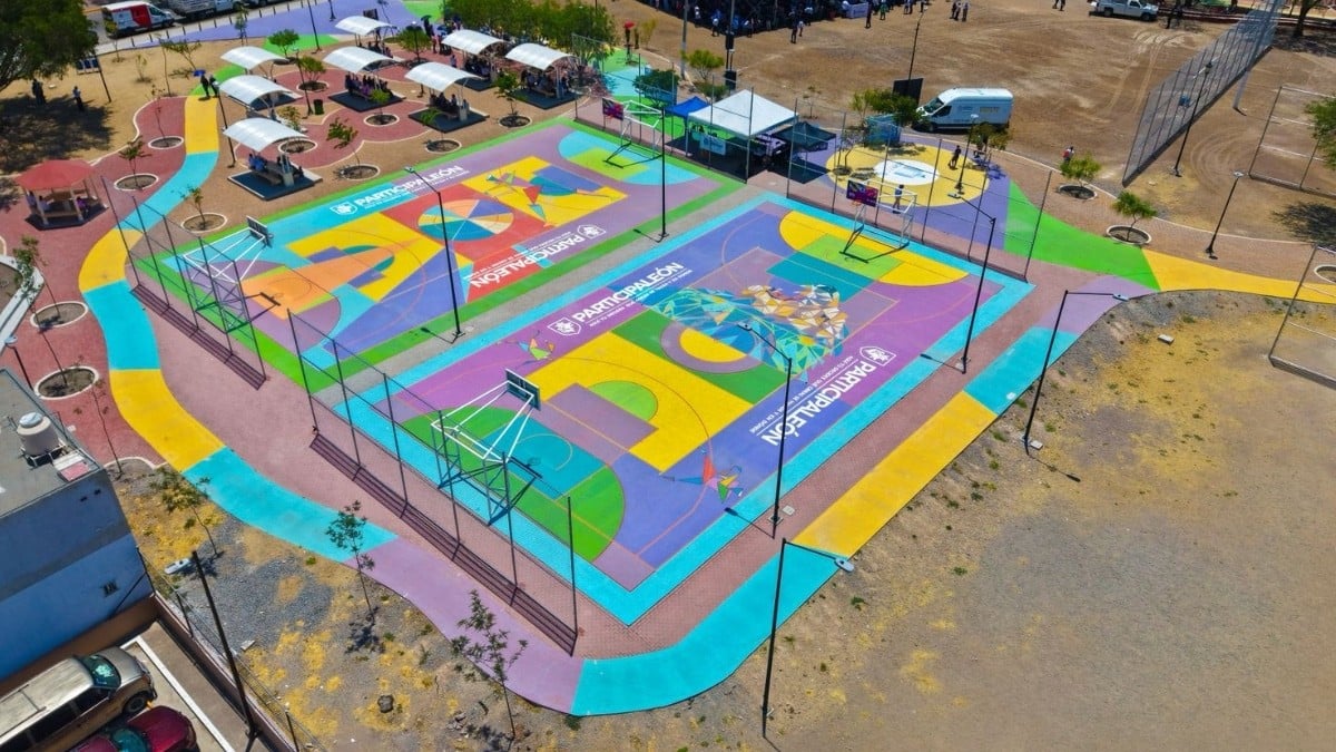 ¡Parque reluciente en Santa Julia! Invierten 8 mdp para fomentar convivencia comunitaria