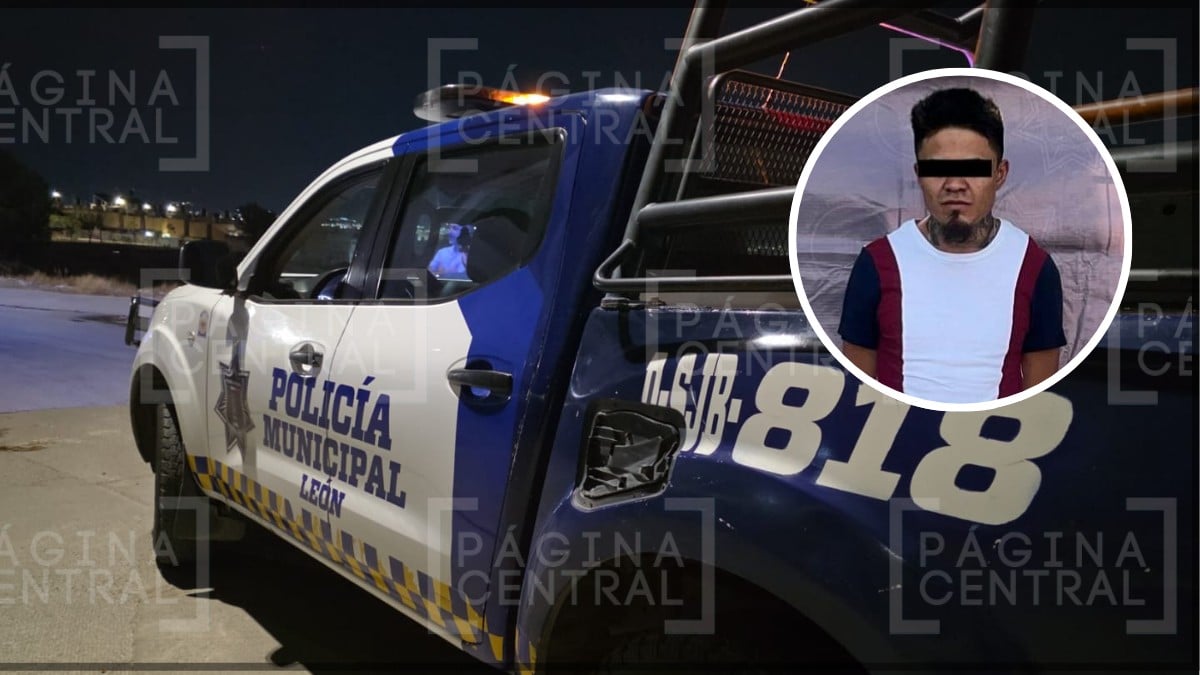 Sorprenden a hombre con una ametralladora en esta colonia de León; así intentó huir