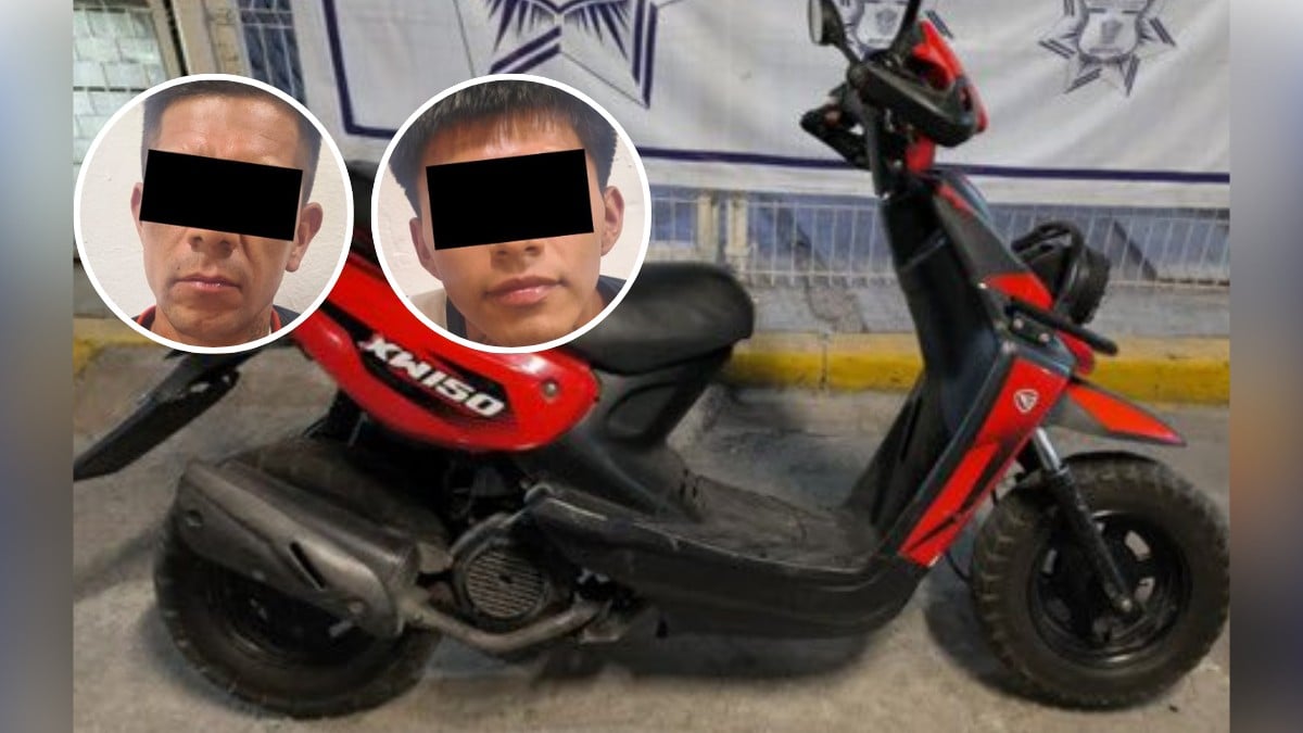 ¡El dueño estaba en una farmacia! Caen dos tras robar una moto con violencia en Irapuato