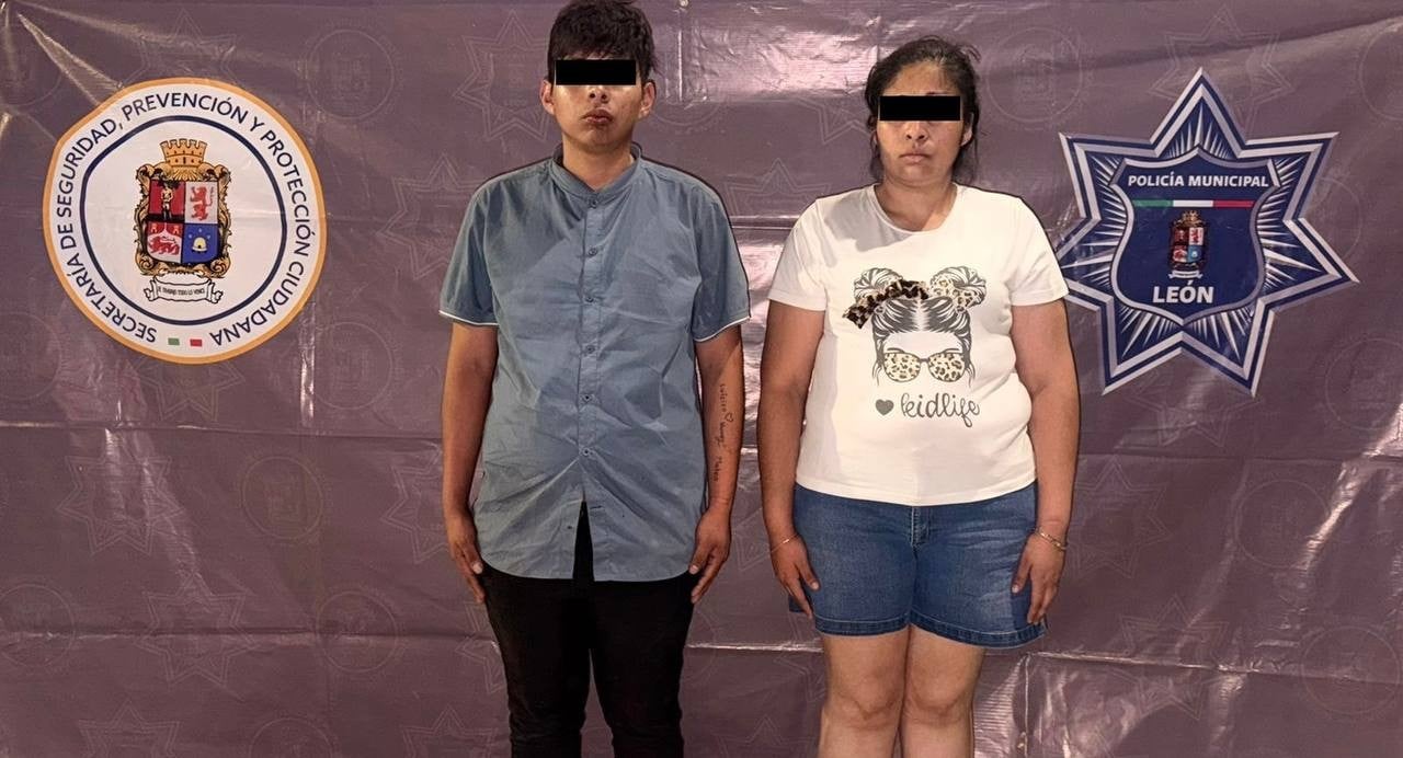 Tras reporte de riña, cae pareja armada en la León I; llevaban una escuadra y un revólver