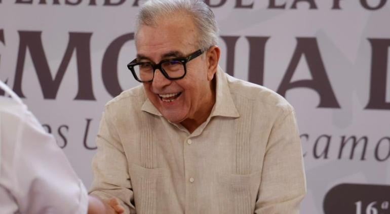 Acusa EU a Rubén Rocha por narcotráfico