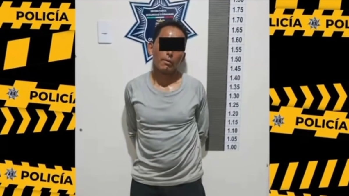 Detenido en Guanajuato