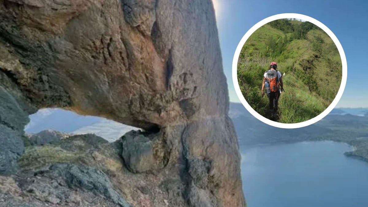 Bebé cae 30 metros cuando papás hacían excursión en cerro; su mamá se lanzó para rescatarlo