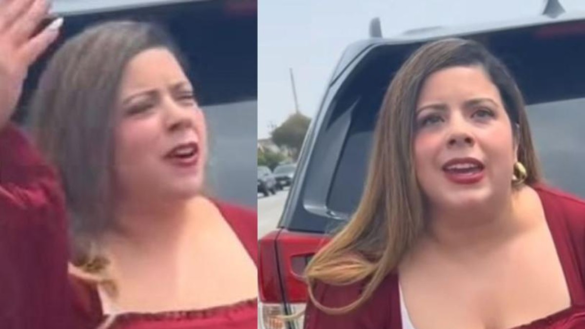 VIDEO Mujer choca con una conductora latina en Estados Unidos y amenaza con llamar al ICE