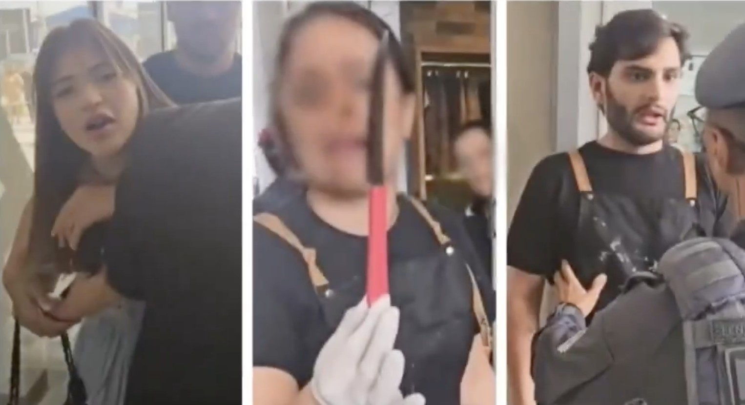 Todo quedó grabado
