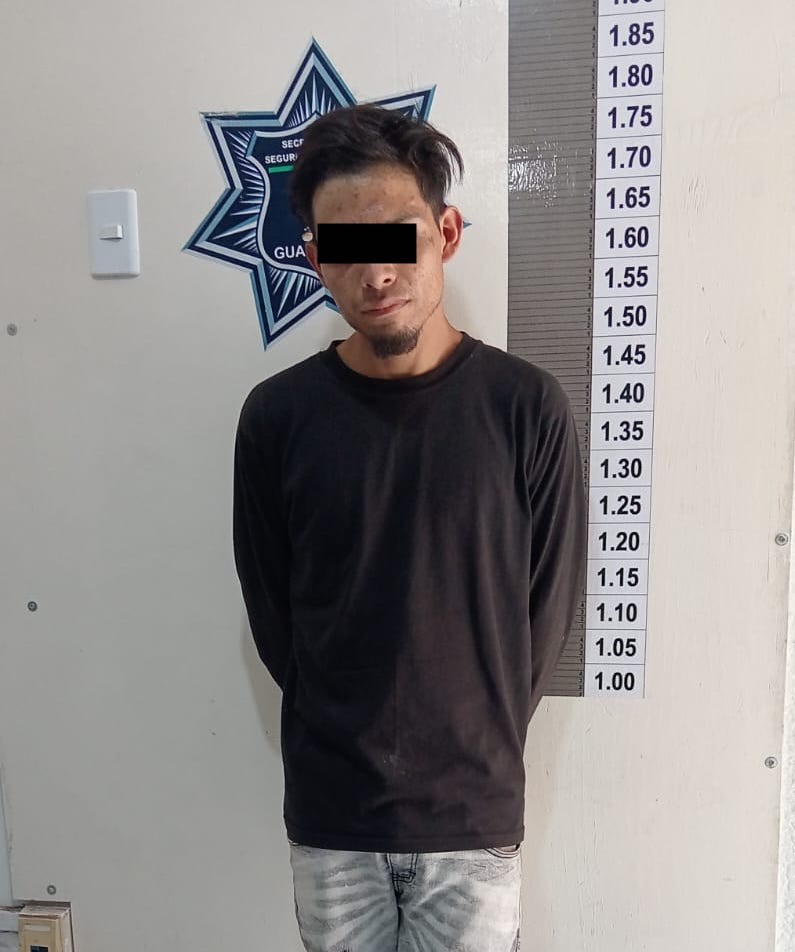 Detenido en Guanajuato