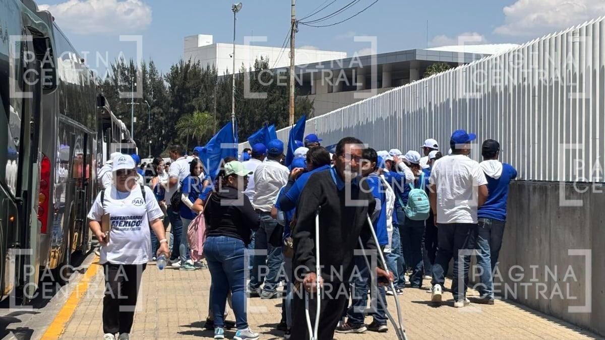 PAN despliega fuerte movilización para encuentro estatal en León