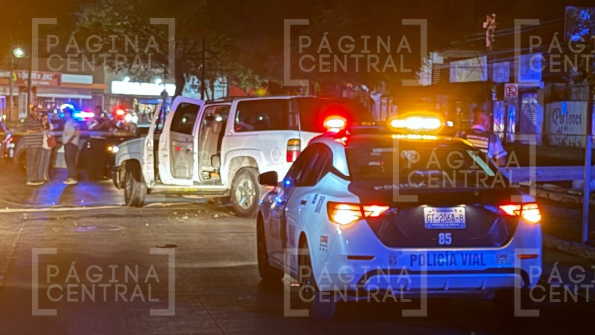 Accidente en Paseo de Jerez