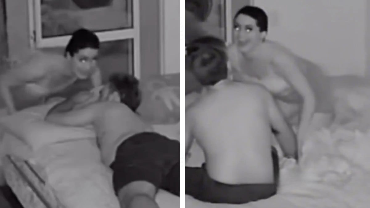 VIDEO La escalofriante escena de una mujer cantándole a su esposo a mitad de la noche en Brasil
