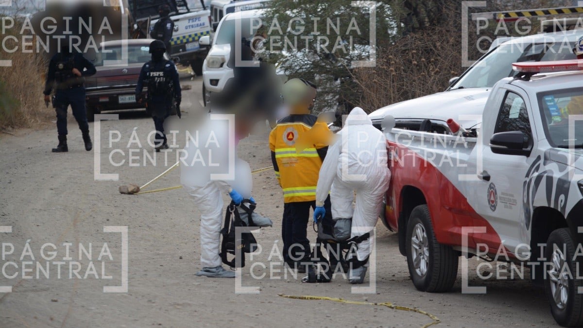 Localizan dos cuerpos embolsados en barranco de Mesa de Ibarrilla