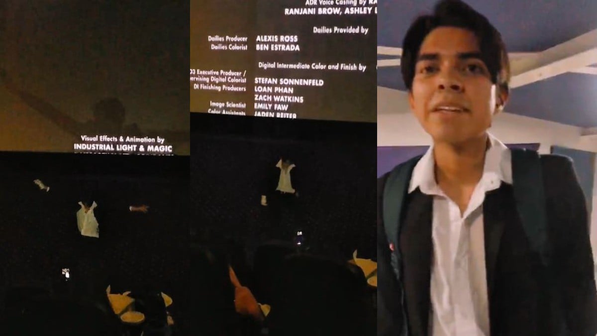VIDEO Así, Liam Daniel sorprendió en un cine de León con los pasos de Michael Jackson