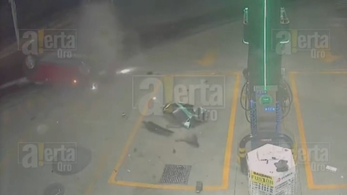 VIDEO ¿Qué pasó? Cerca de la fatalidad accidente en gasolinera