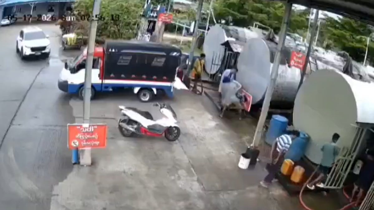 VIDEO ¡Brutal explosión! Estalla deposito de combustible y deja dos muertos