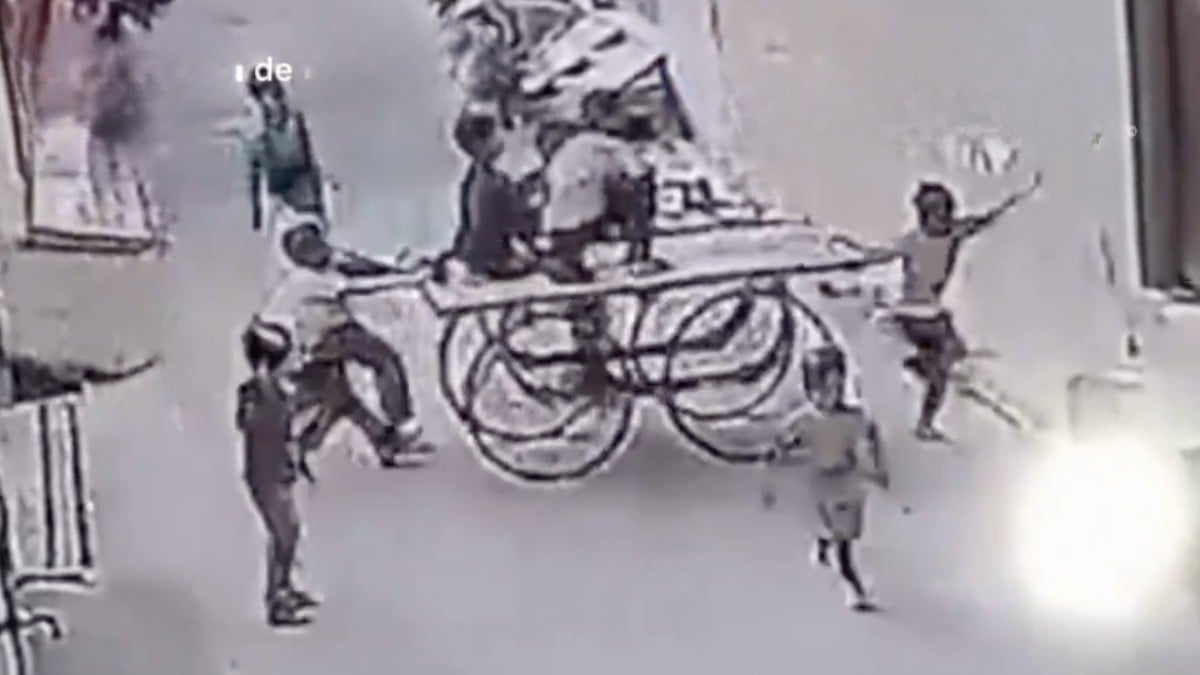 VIDEO FUERTE Niño muere tras accidente mientras jugaba con sus amigos en un carrito
