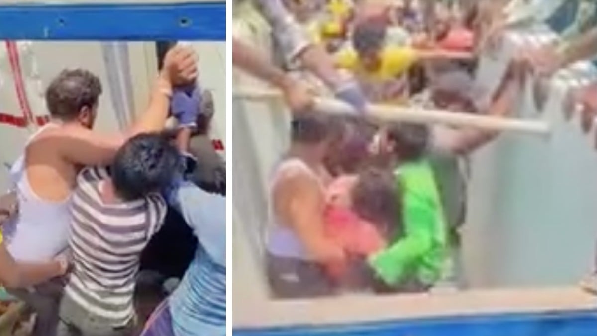 VIDEO ¡Desgarrador! Trabajador de la construcción murió aplastado por unas placas de mármol