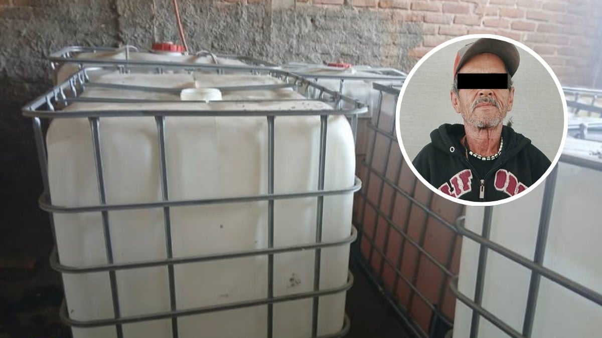 Aseguran toma de huachicol en la colonia Los Pinos en León; había más de 20 mil litros
