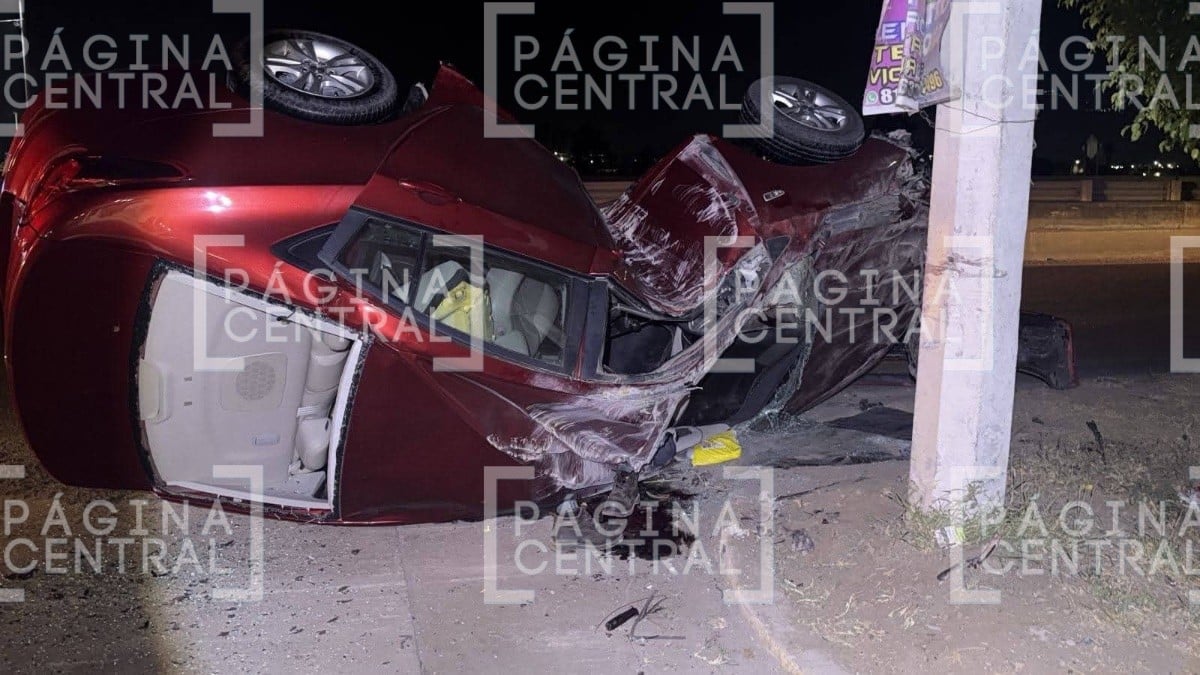 ¡Fatal accidente! Volcadura en la Silao-León deja muerto y herido grave