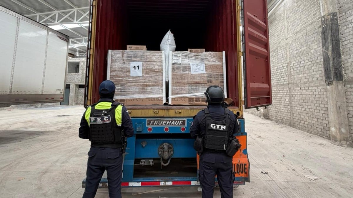 ¡Millonario golpe al crimen! Aseguran abarrotes robados con valor de 2.3 millones de pesos