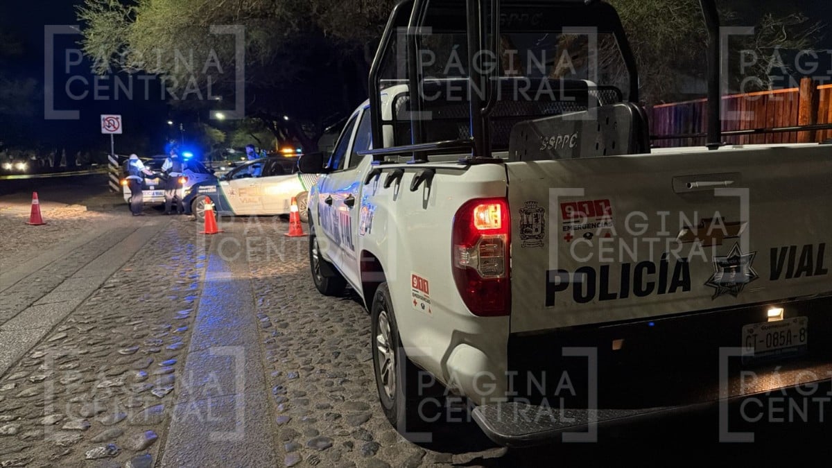 Accidente en La Luz