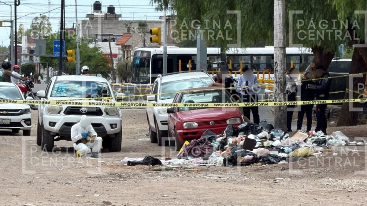 ¡Terrible escena! Vecinos hallan cuerpo encobijado en un montón de basura, cerca de arroyo