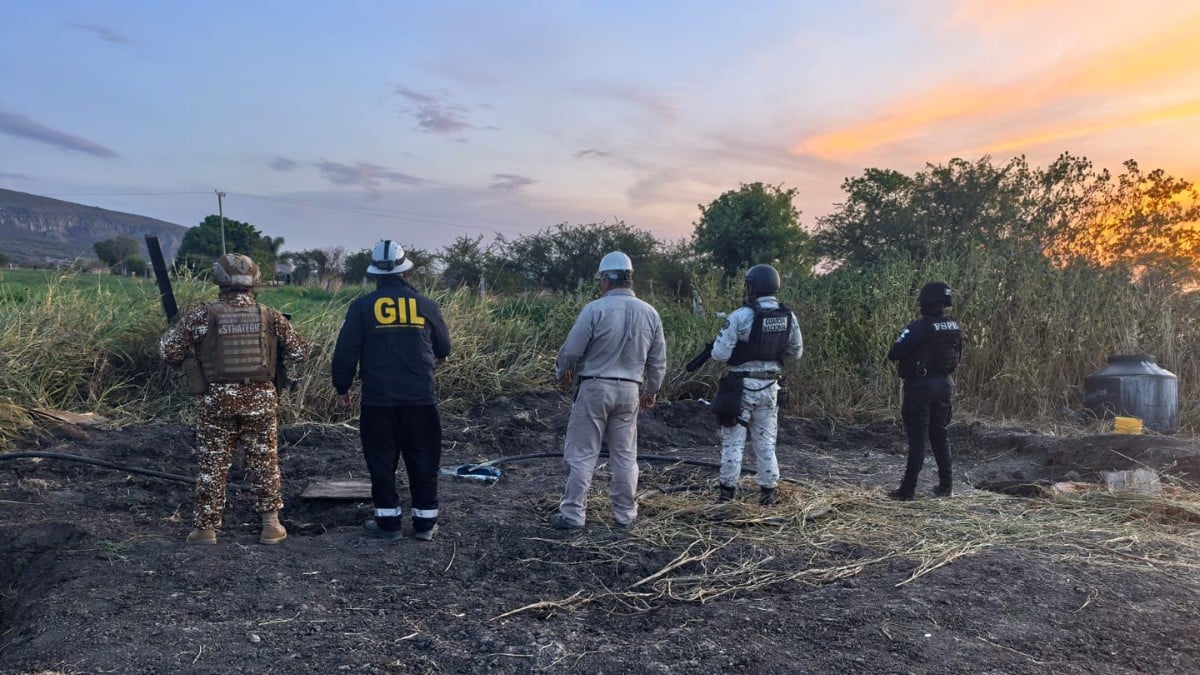 Desmantelan toma clandestina en Celaya; aseguran cisternas con 18 mil litros de huachicol