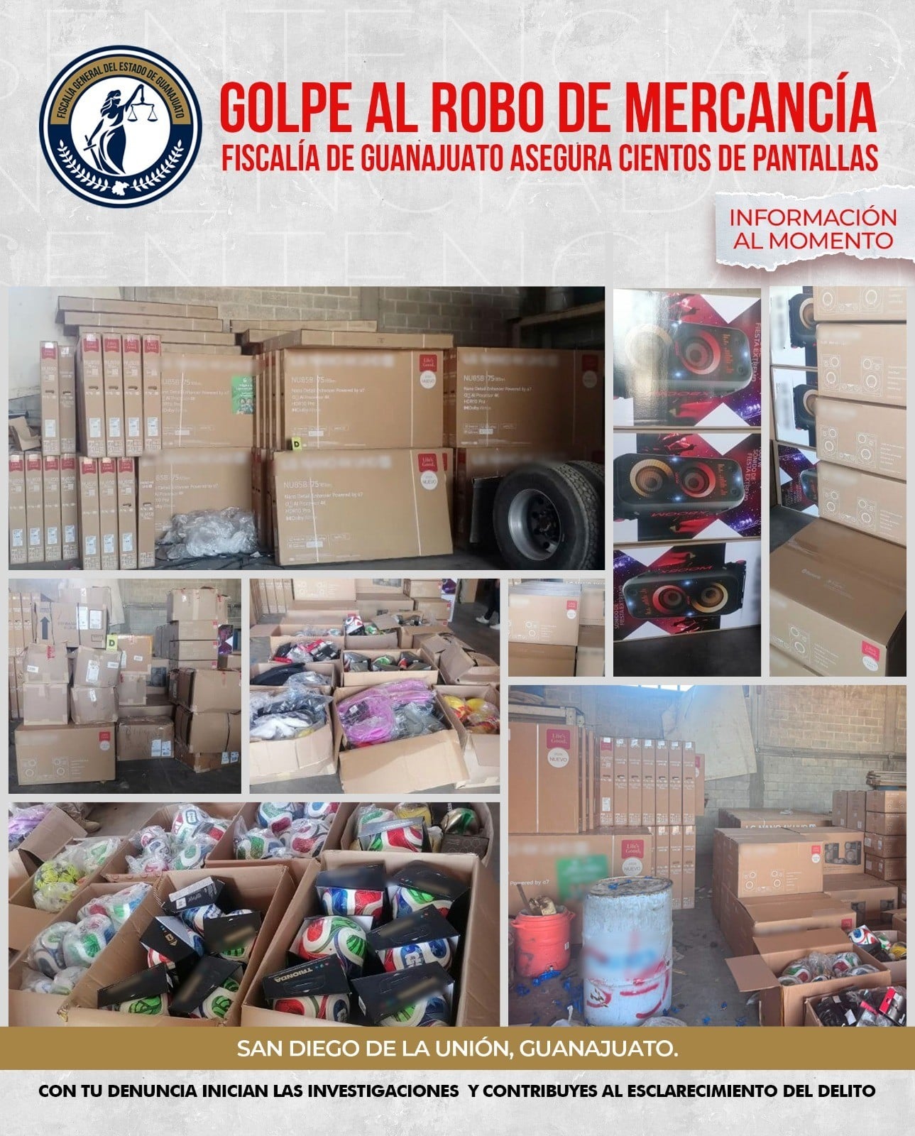 Bodega de mercancía robada