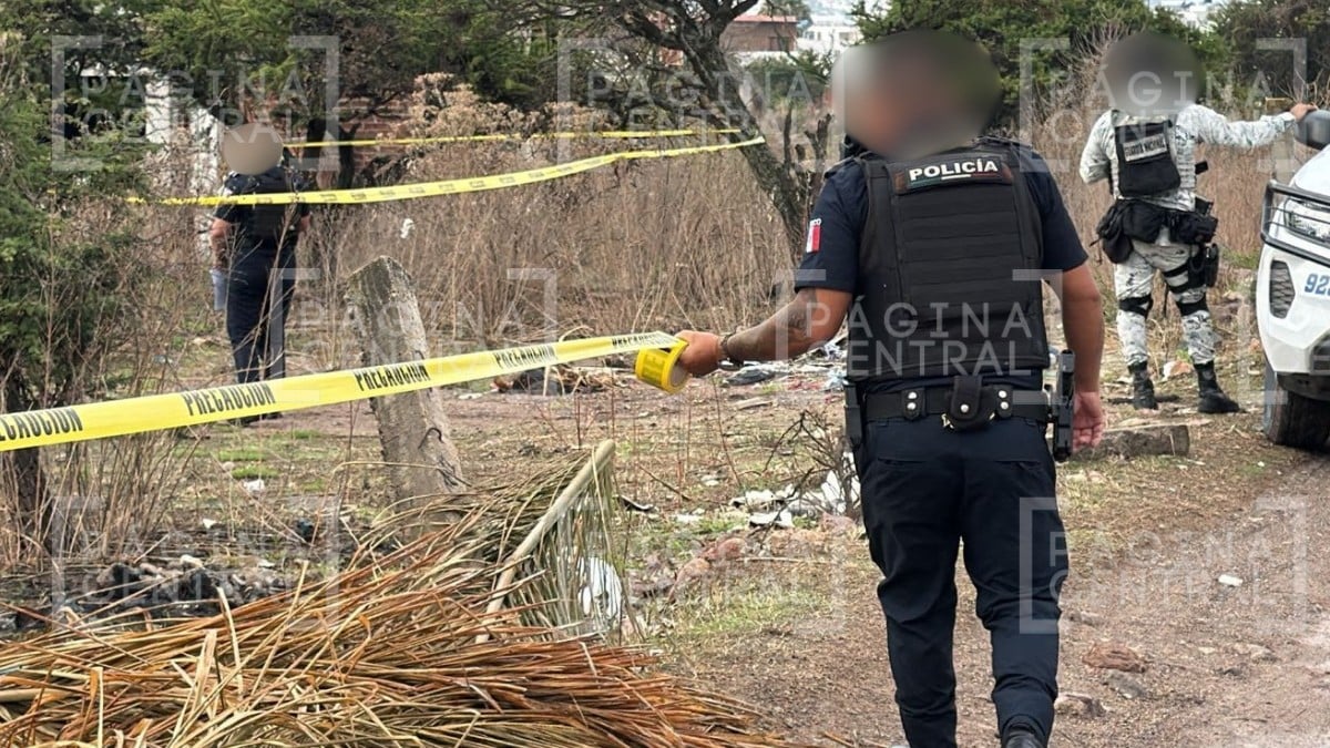 Estudiantes iban a la escuela cuando vieron cuerpo en un baldío en Brisas del Campestre