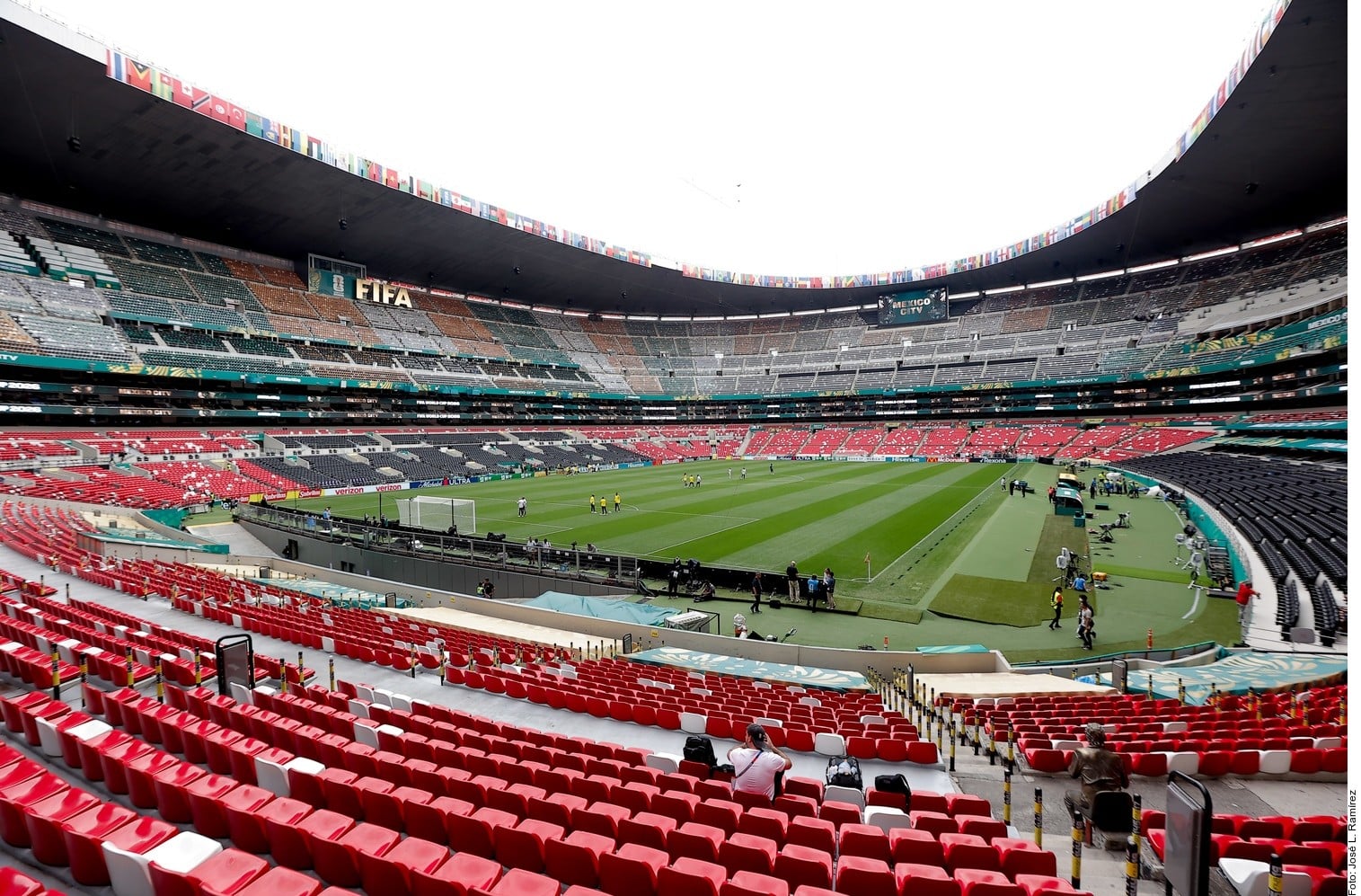 Abren las puertas del Estadio CDMX para la inauguración