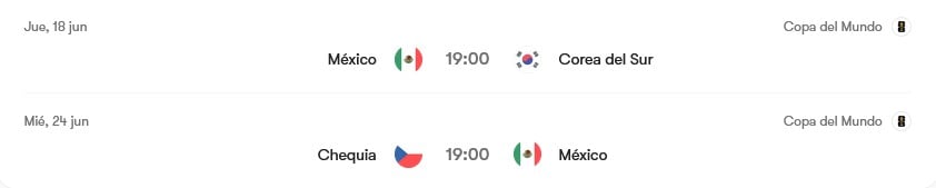 Calendario de México