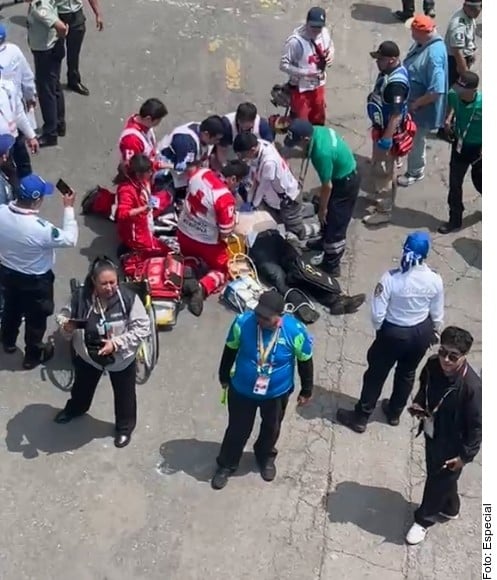 Sufre aficionado infarto en Estadio Ciudad de México