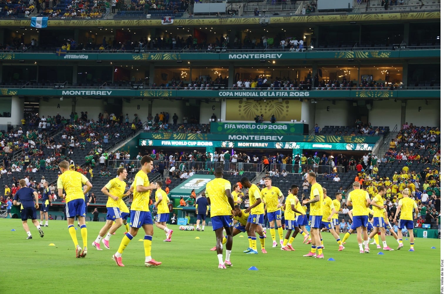 Suecia debuta con goleada sobre Túnez en el regreso del Mundial a Monterrey