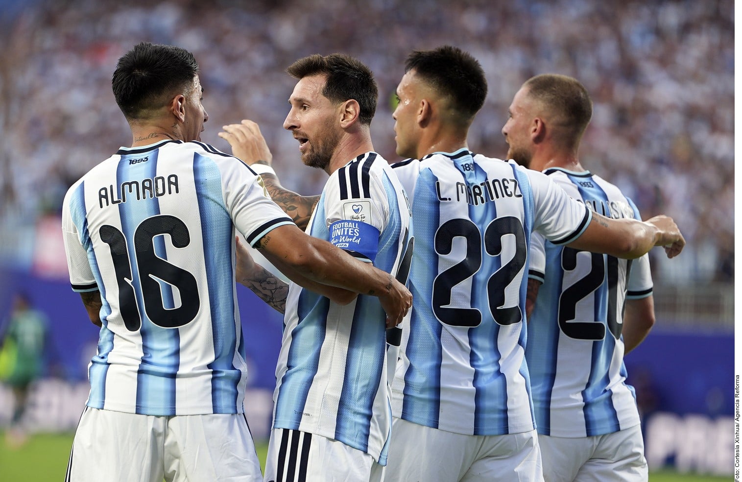 Golea Messi y gana Argentina