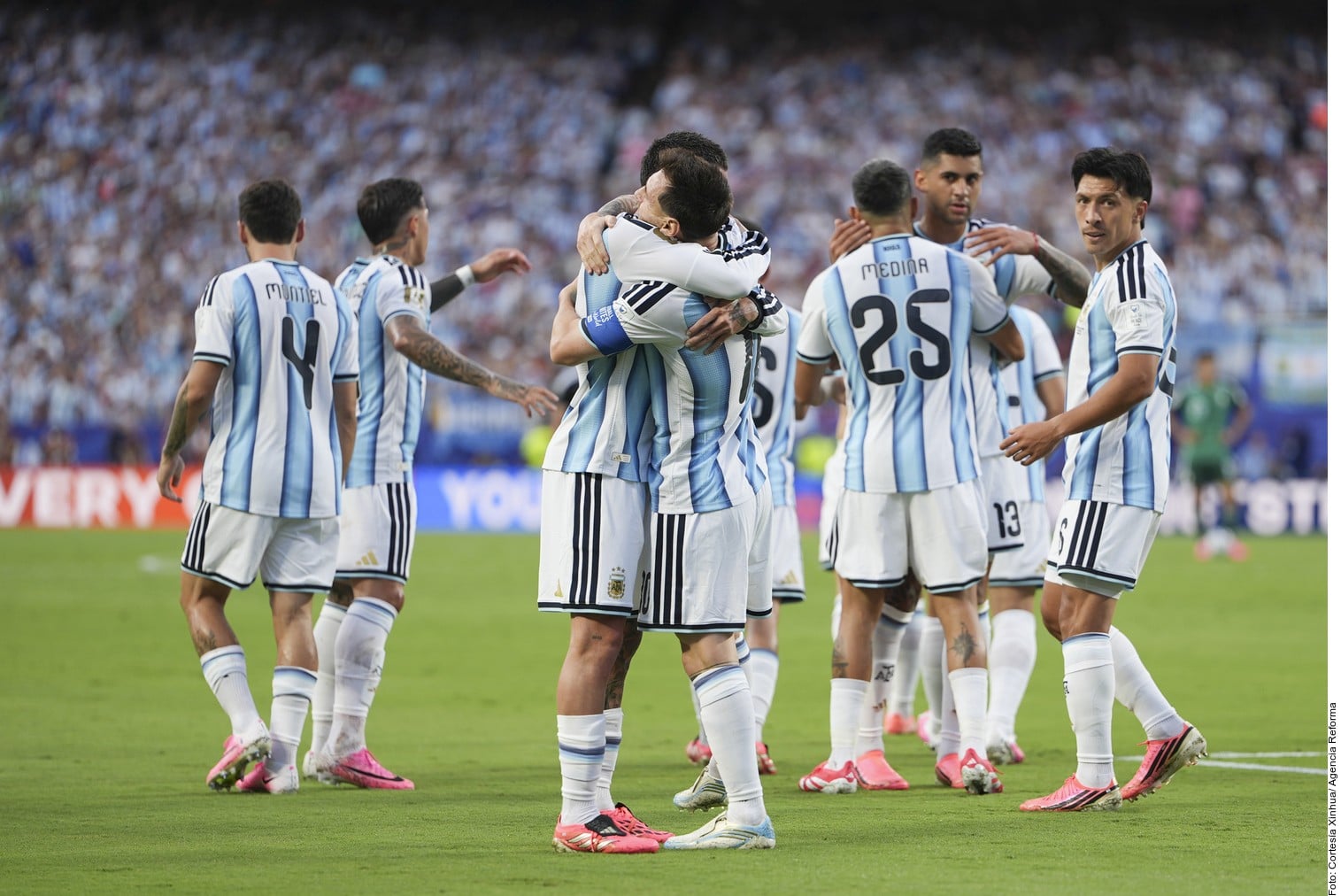 Golea Messi y gana Argentina