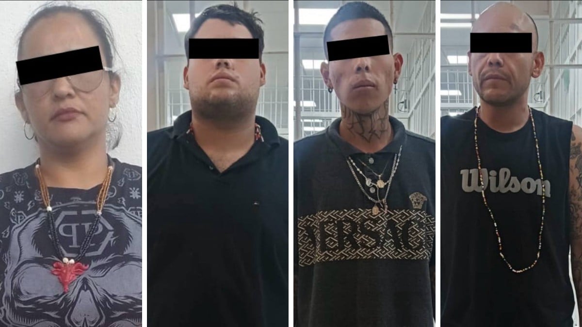 Detienen a 4 con armas y drogas en León; una era buscada por trata de menores