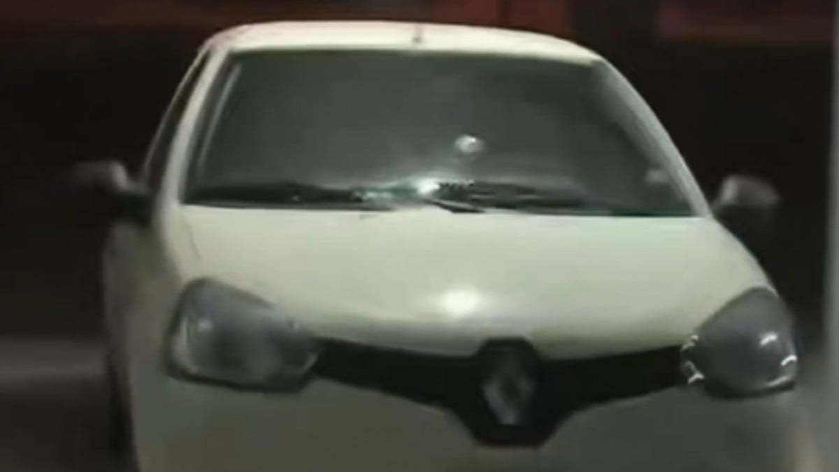 Fantasma en un auto