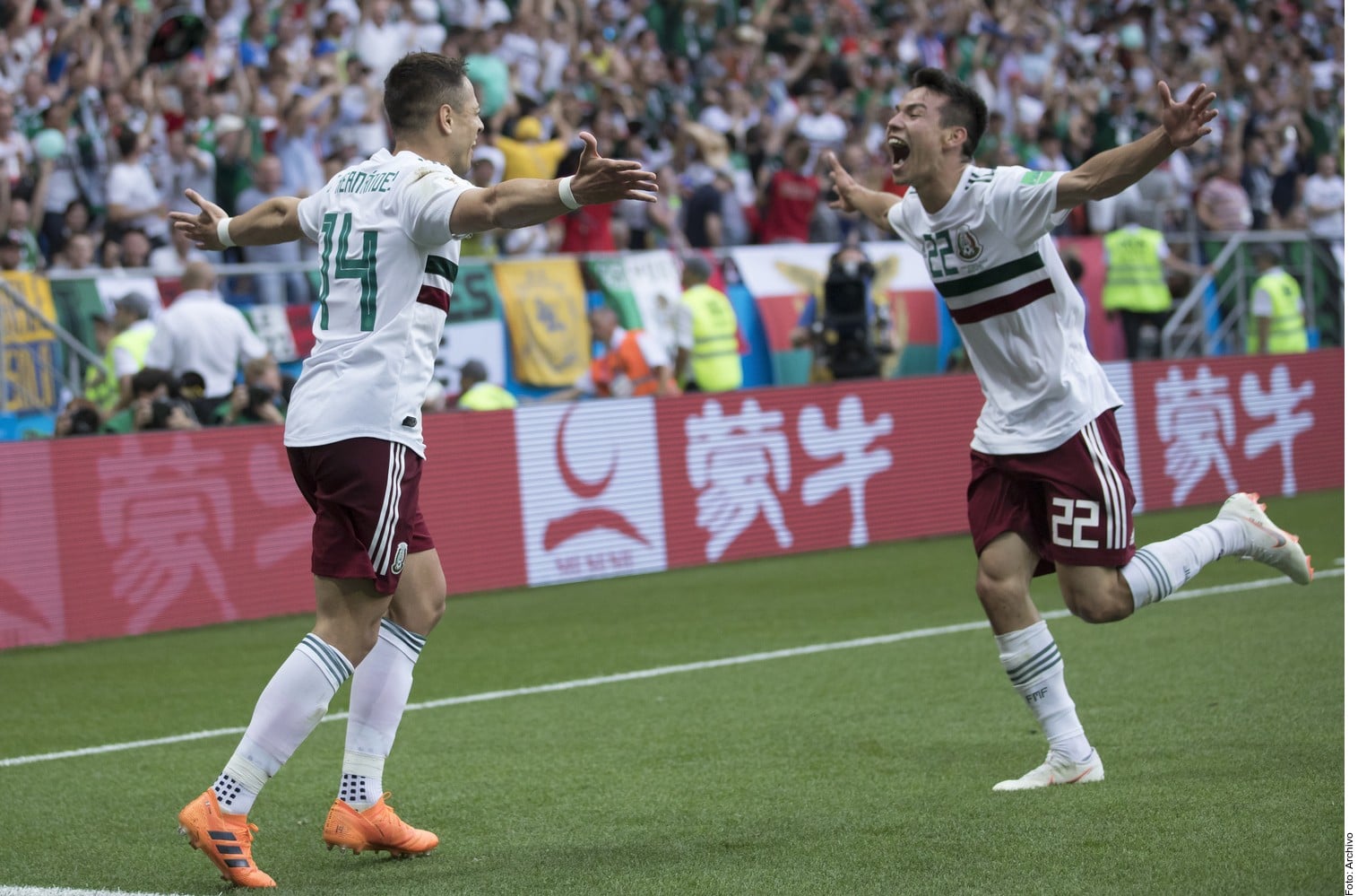 Domina el Tricolor a Corea en Mundiales