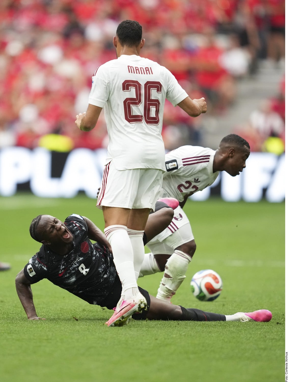 Sufre fractura seleccionado canadiense en duelo ante Qatar