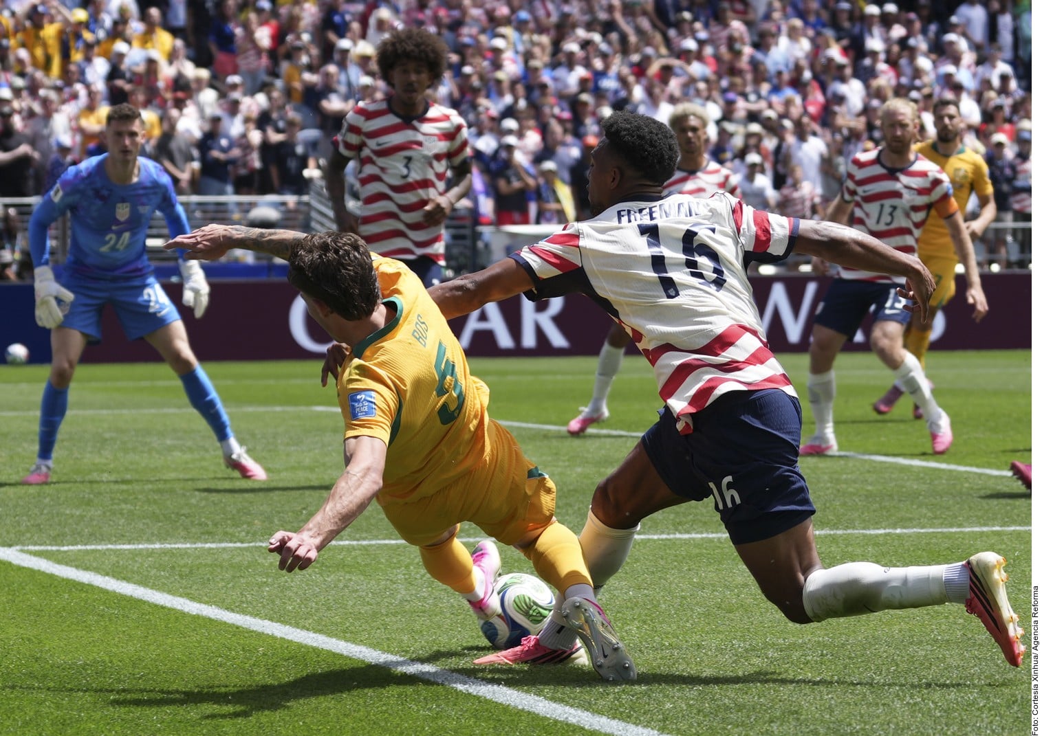 Estados Unidos vs Australia