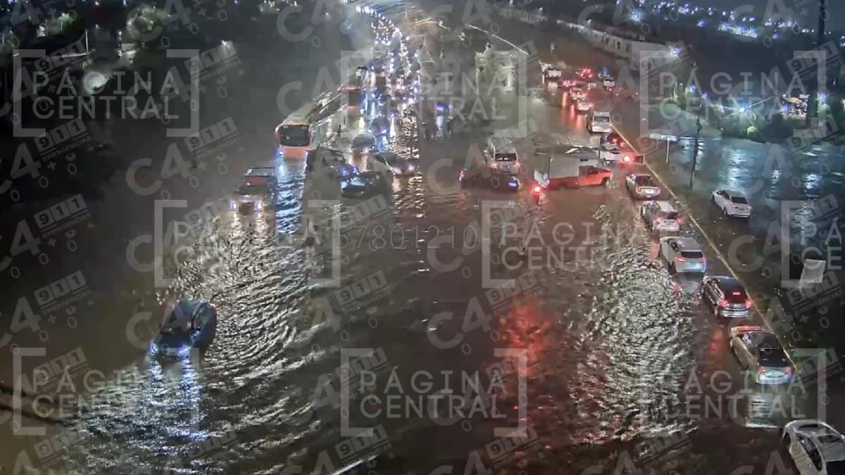 Afectaciones por fuertes lluvias en León