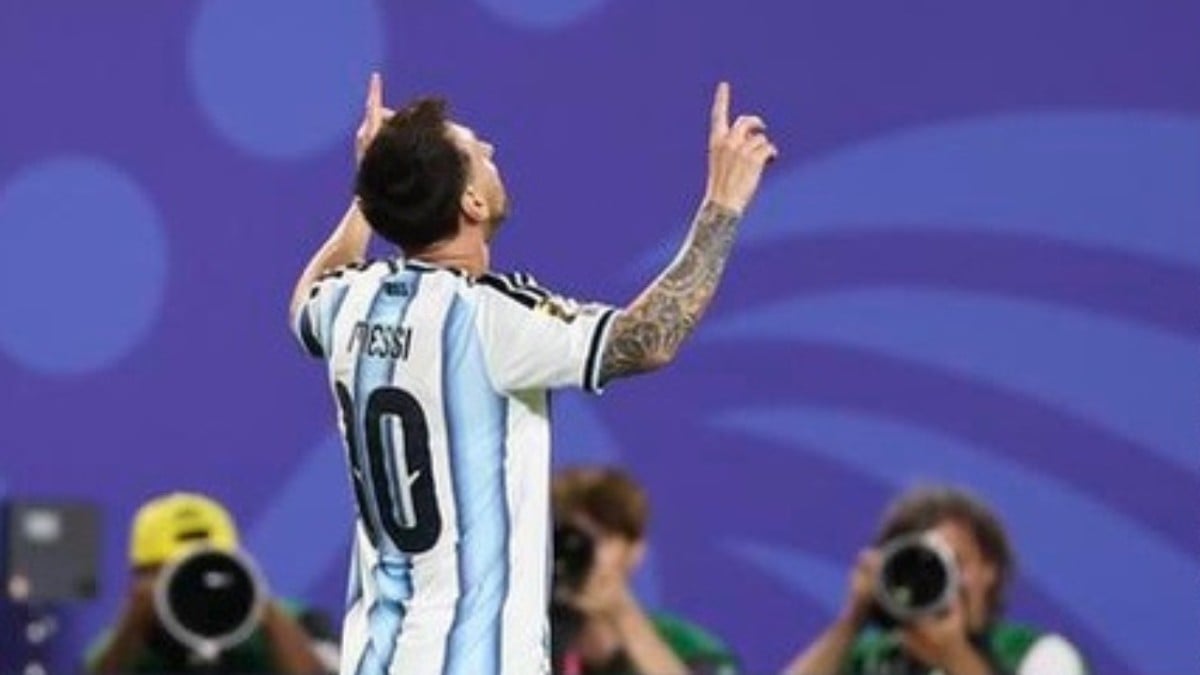 Doblete de Messi y Argentina vence a Austria