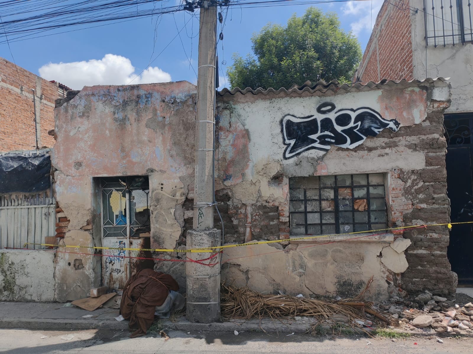 Casas en riesgo por lluvias en León