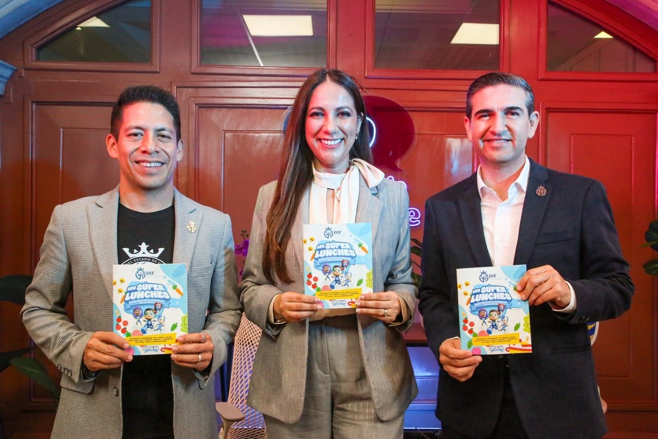 Impulsa DIF Estatal alimentación saludable con Recetario Superlunches